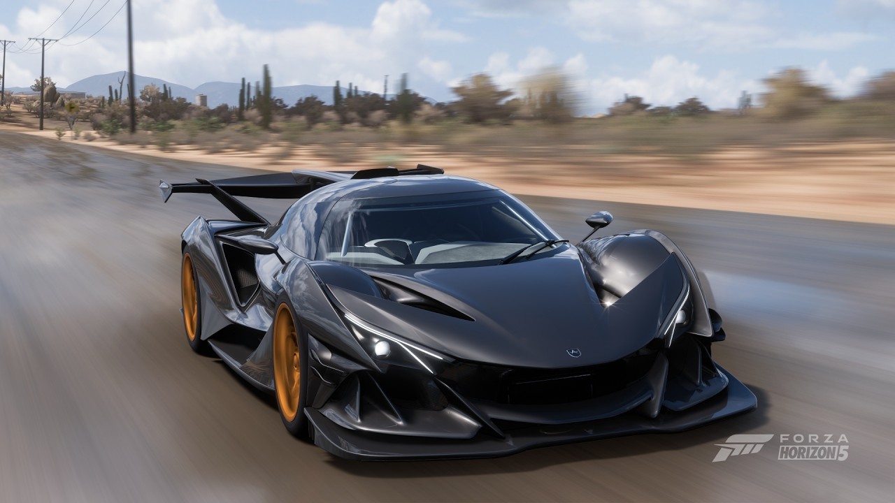 Apollo Intensa Emozione - 1500HP | Forza Horizon 5 | Steering Wheel Gameplay