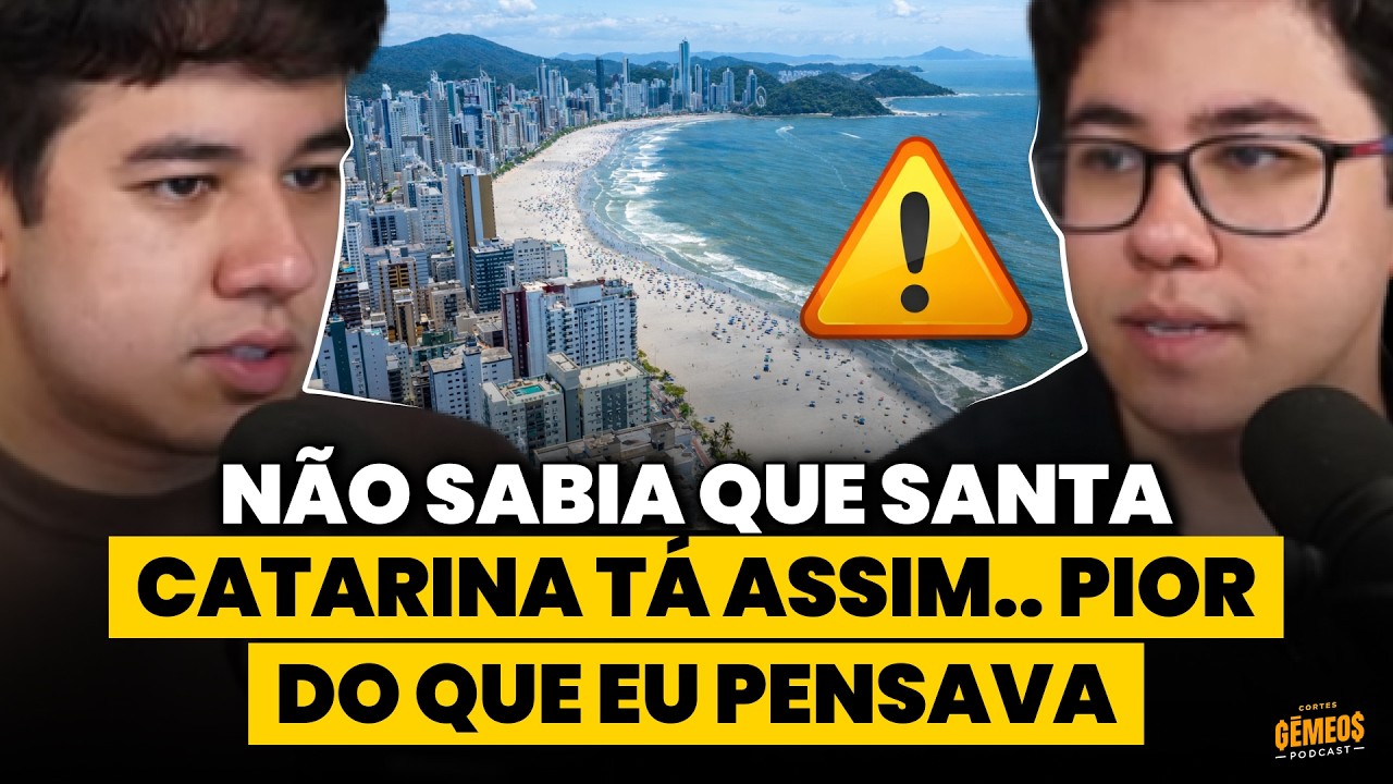 O LADO SOMBRIO DE SANTA CATARINA! GÊMEOS NÃO ACREDITAM