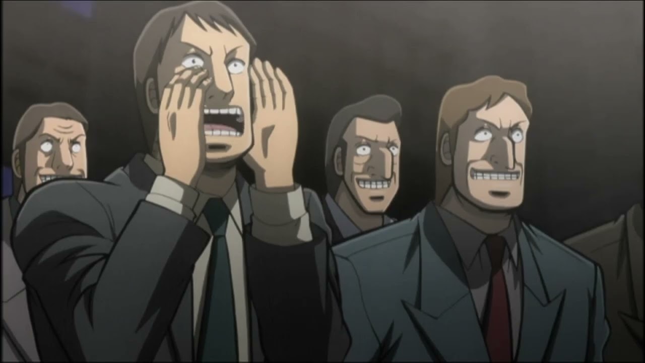 silly Kaiji goofs from the dub (ep 10-15)