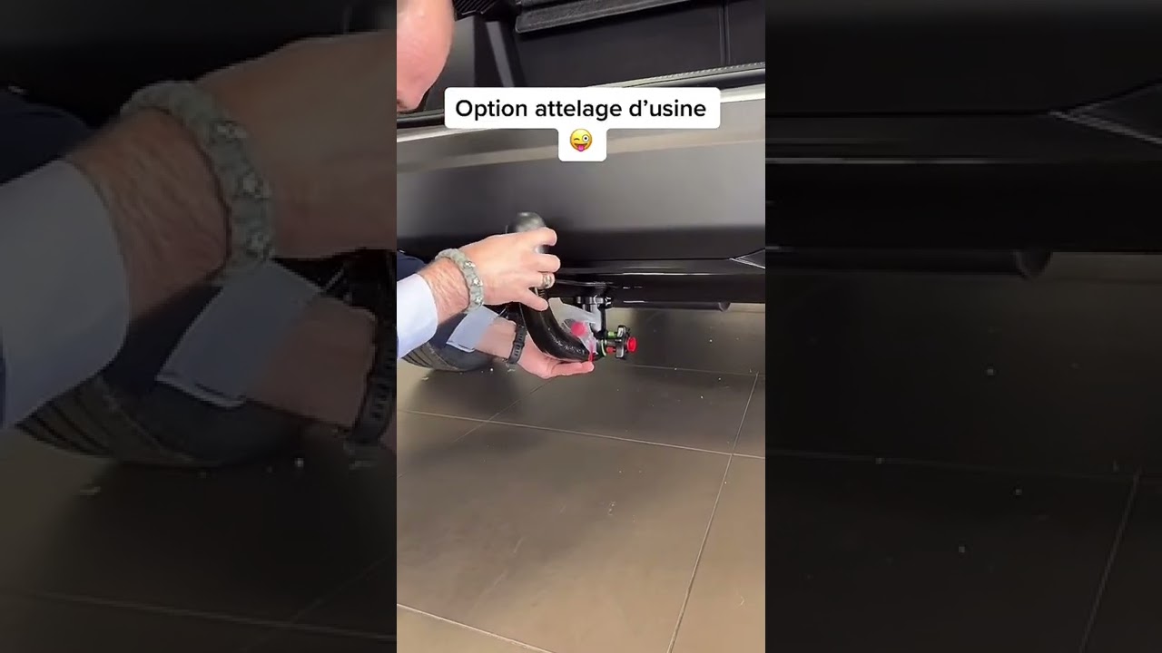 Montage d’un attelage R.D.S.O   ( attelage démontable sans outils ) abonnez-vous 