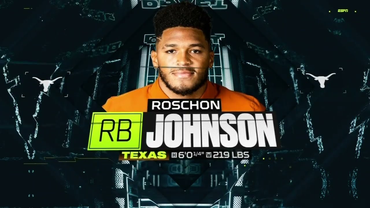ESPN | Roschon Johnson highlight reel (NFL Draft)