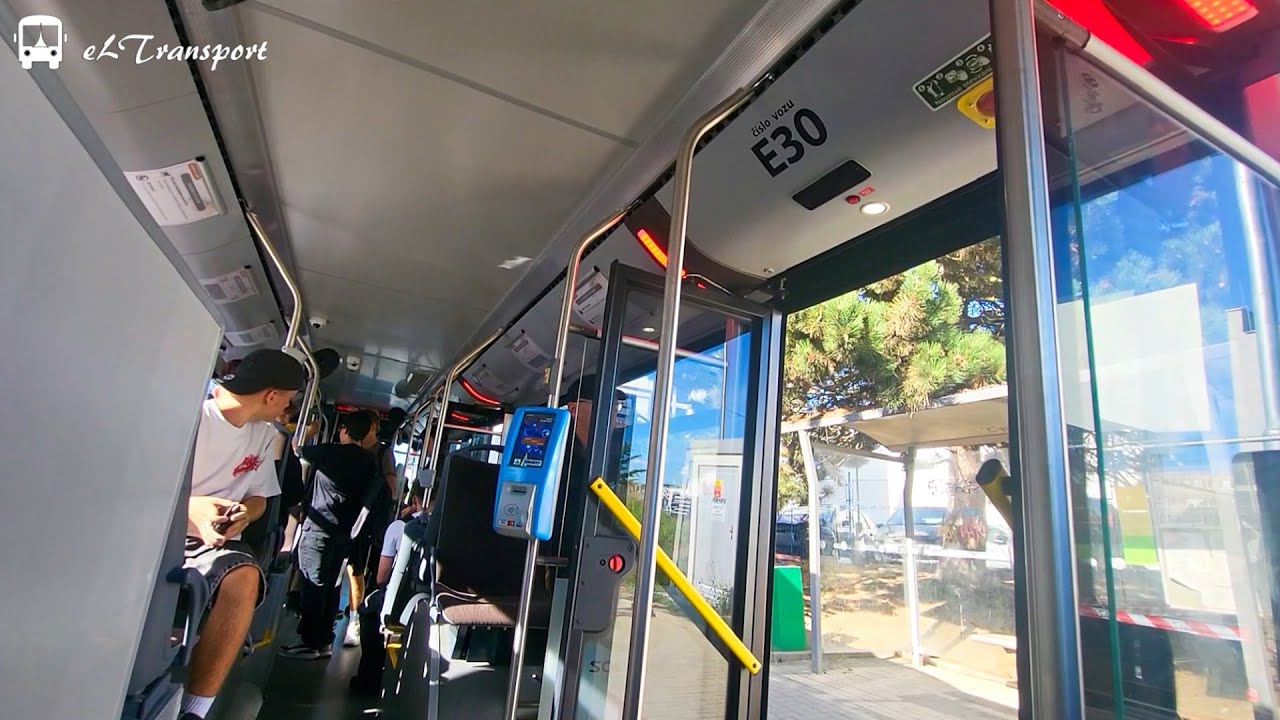 Solaris Urbino 12 IV Electric #E30 | 10: Nový hřbitov - Autobusové nádraží | COMETT PLUS | Tábor