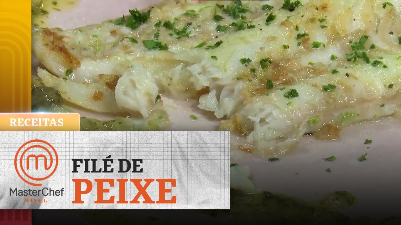 Do CORTE ao PRATO! Como preparar FILÉ DE PEIXE | MASTERCHEF BRASIL RECEITAS