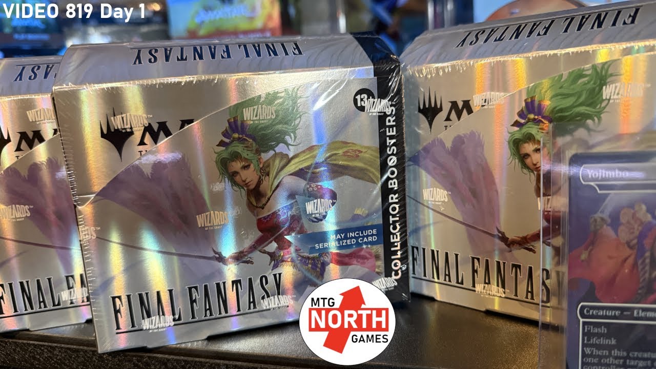 Битва за коллекционные коробки Final Fantasy Triple — день 1! Цена по отдельности