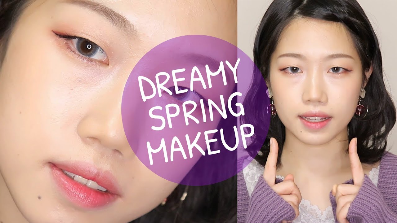 【一重メイク】幻想的春メイク｜Dreamy Spring Makeup