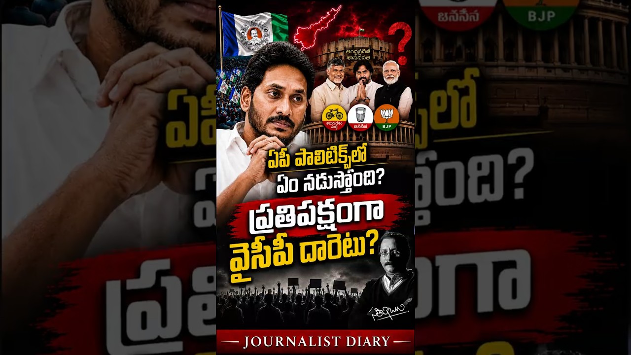 What's Happening in AP Politics? | Which Way Is YSRCP Heading? | YS Jagan | CBN | Pawan | Satishbabu