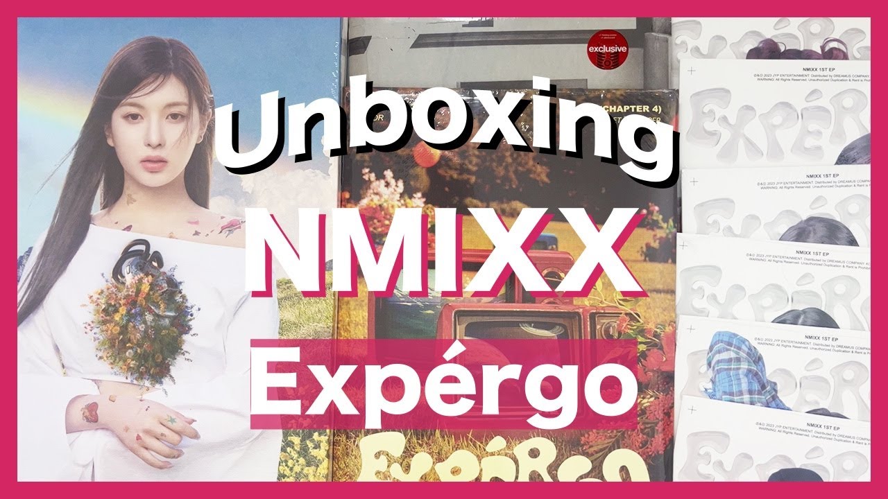 UNBOXING NMIXX (엔믹스) - Expérgo
