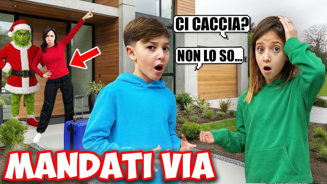 MAMMAGIULIA MANDA VIA DALLA NUOVA CASA FIGLIACHIARA E FIGLODIEGO PERCHE' NON VUOLE TORNARE A CASA