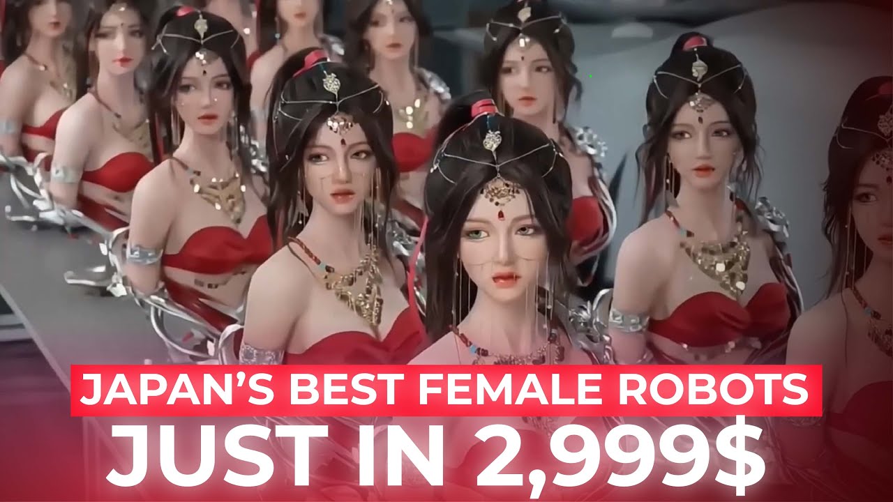 Top15 Humanoid Female Robot in $2999 / Chinese ai  Dolls