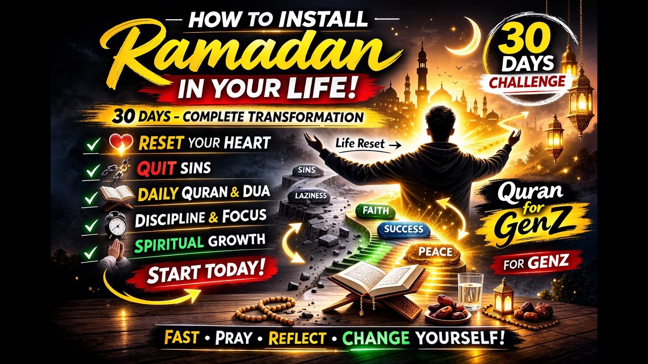 Gen Z Ramadan Reset | Install Ramadan Mode