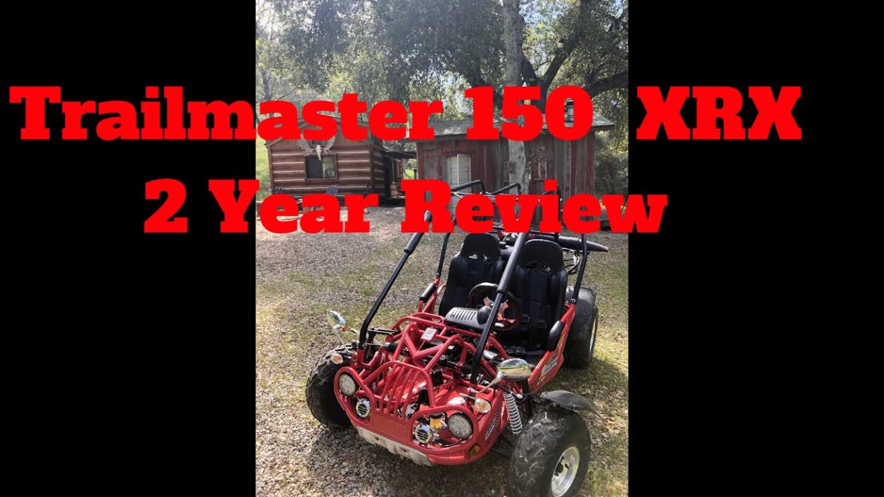 Trail Master 150 XRX 2 year Review & Riding footage