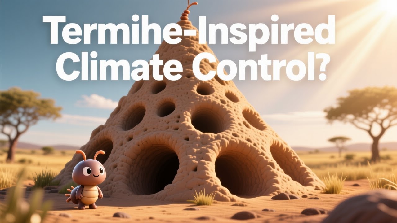 How Termites Inspired Buildings That Stay Cool Without AC