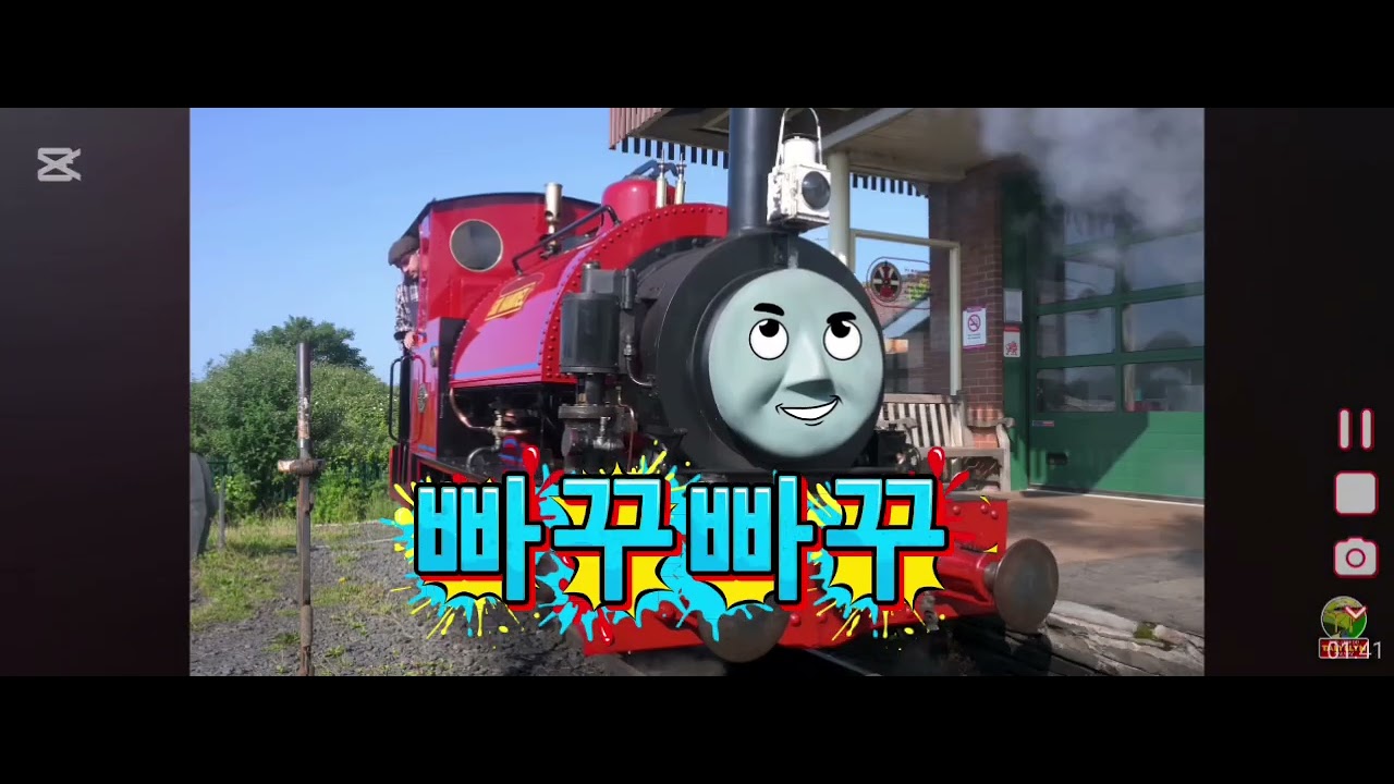 좋은 기관차(?) 출처:@TalyllynRailway1865 'Sir Handel' IN LIVE ACTION¡ - Talyllyn Railway #역재생 