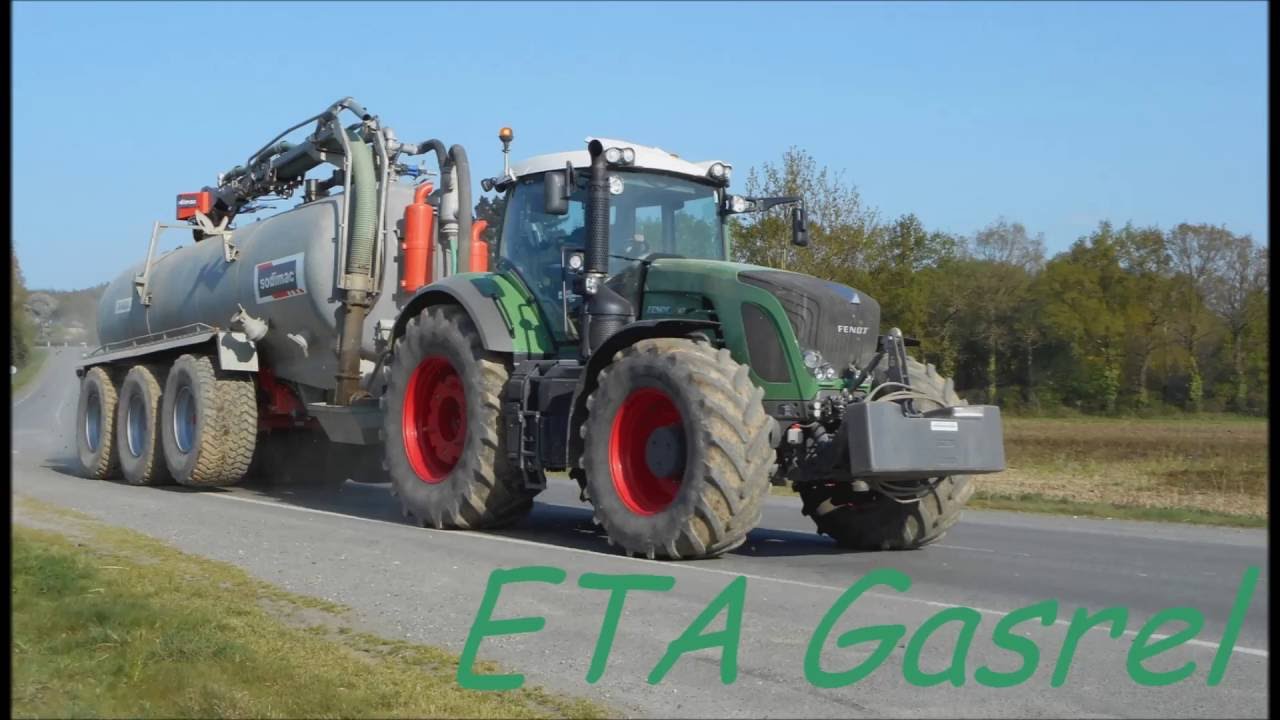 BIG Épandage de lisier | ETA Gasrel | FENDT | JOHN DEERE