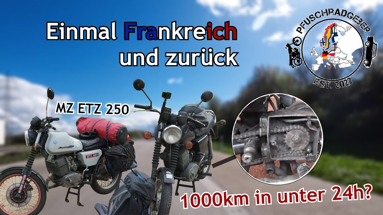 Einmal Frankreich und zurück | Mit der MZ nach Südfrankreich