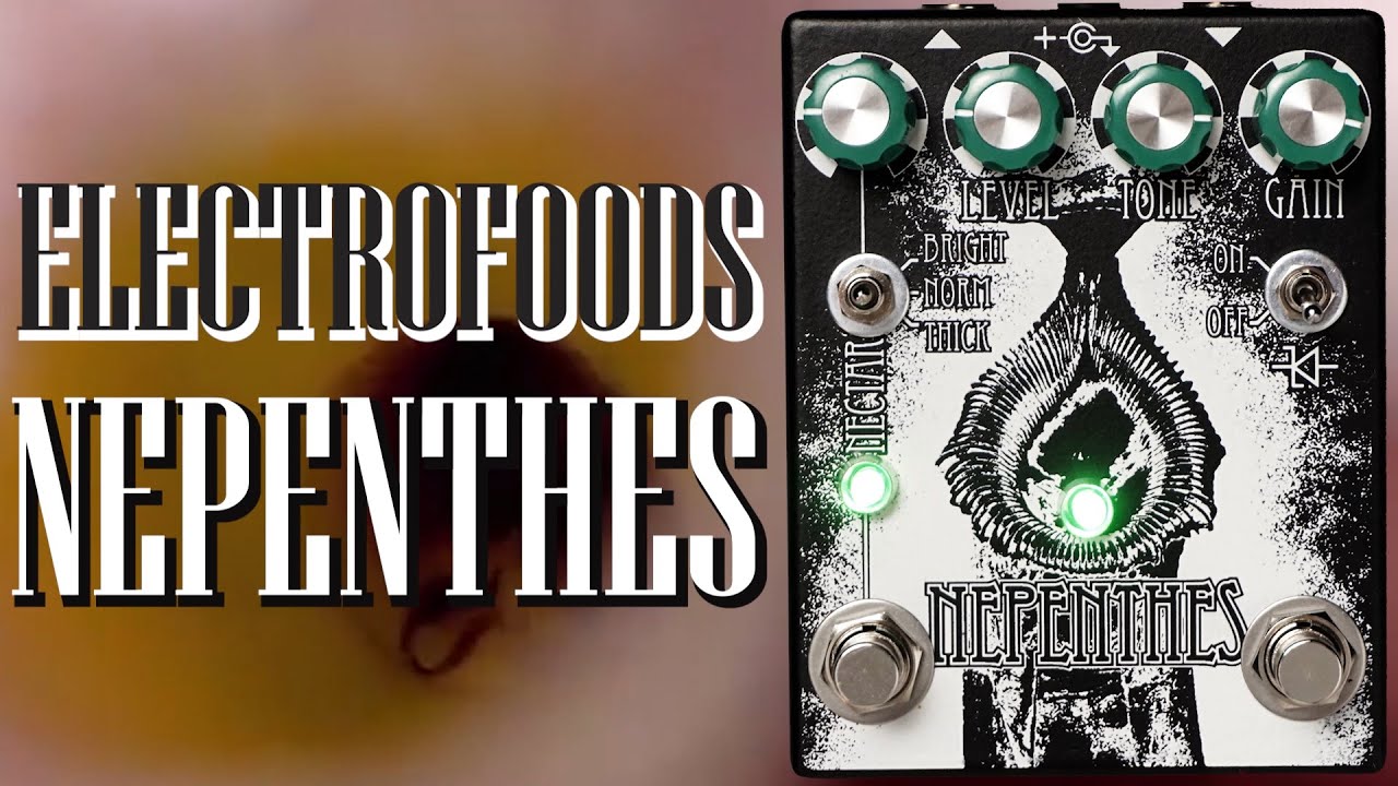 Harsh Tones || Electrofoods Nepenthes|| Gnarly Opamp Distortion|| Guitar & Bass Demo