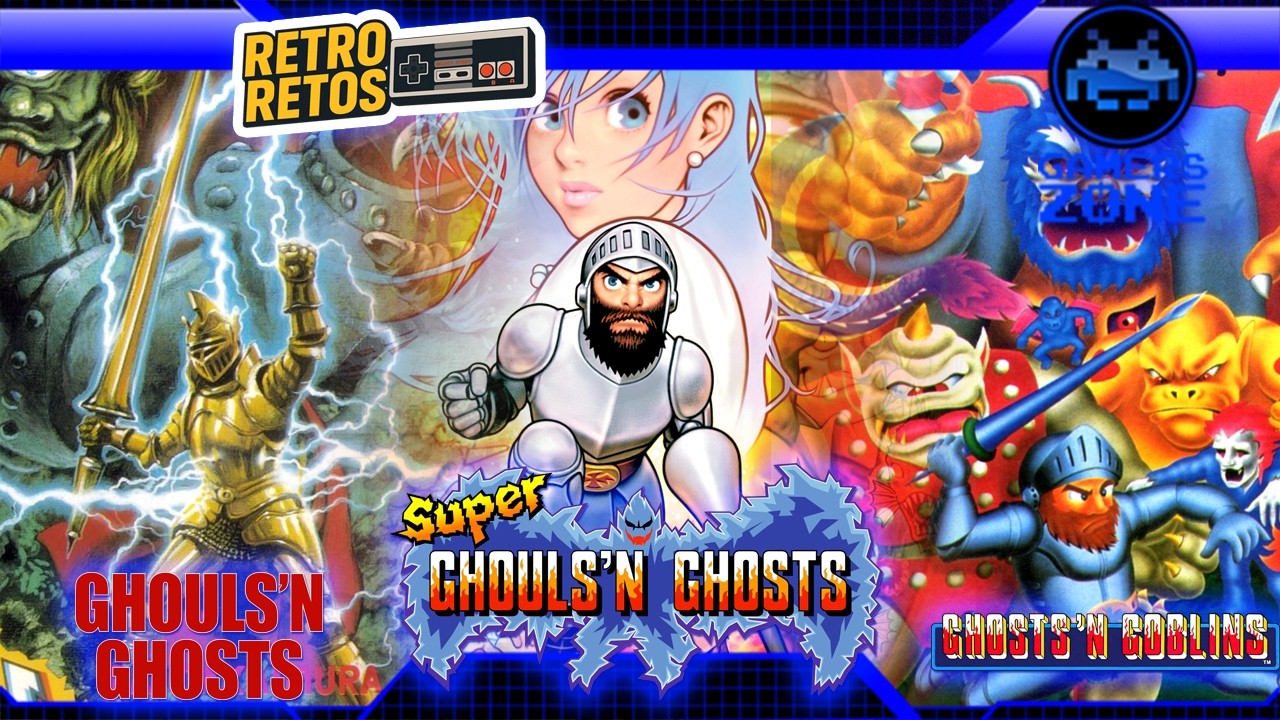 #RetroRetos 💀 #GhostsNGoblins #GhoulsNGhosts Reto Mortal del CREW