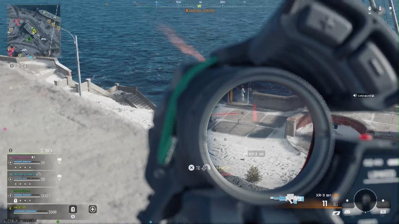 Gamer Girl Playing Call of Duty