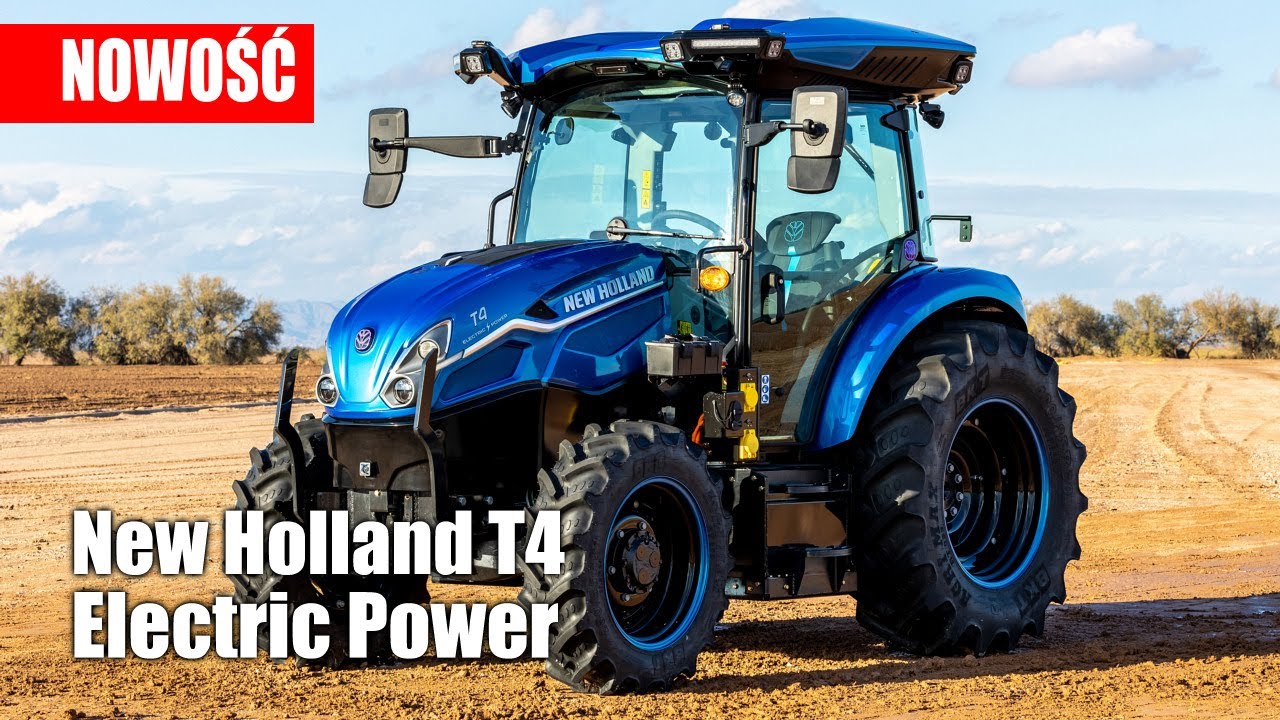 New Holland T4 Electric Power – elektryczny i autonomiczny – NOWOŚĆ!