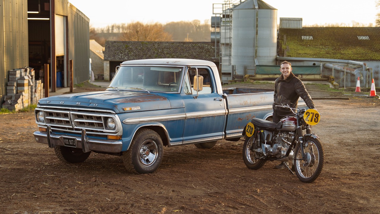 Win the ultimate set up! 1972 Ford F100 V8 Truck & 1963 Triumph ISDT Tribute!