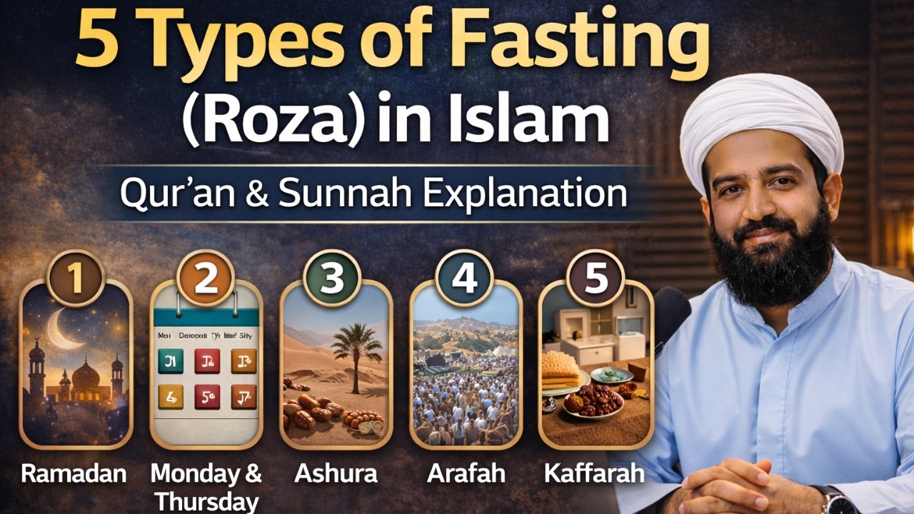 5 Types of Fasting (Roza) in Islam | Types of Sawm Explained