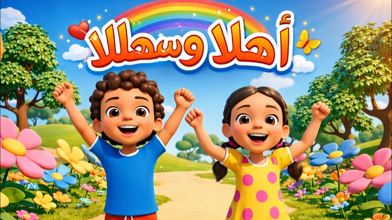  أغنية أهلاً وسهلاً | أجمل أغنية ترحيبية للأطفال 2026 🎵✨