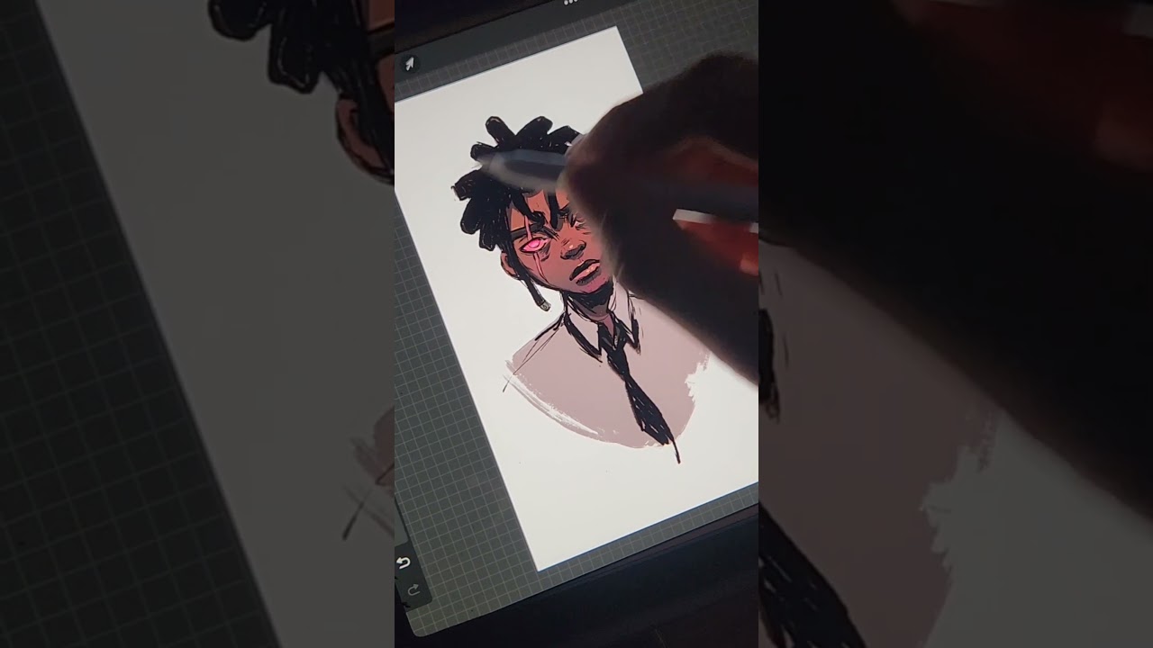 ✏️drawing Levi in a more realistic style