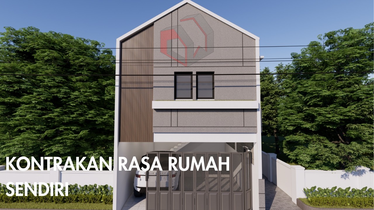 Konsep Kontrakan Modern: Banyak Kamar, Fungsional & Bernilai Investasi