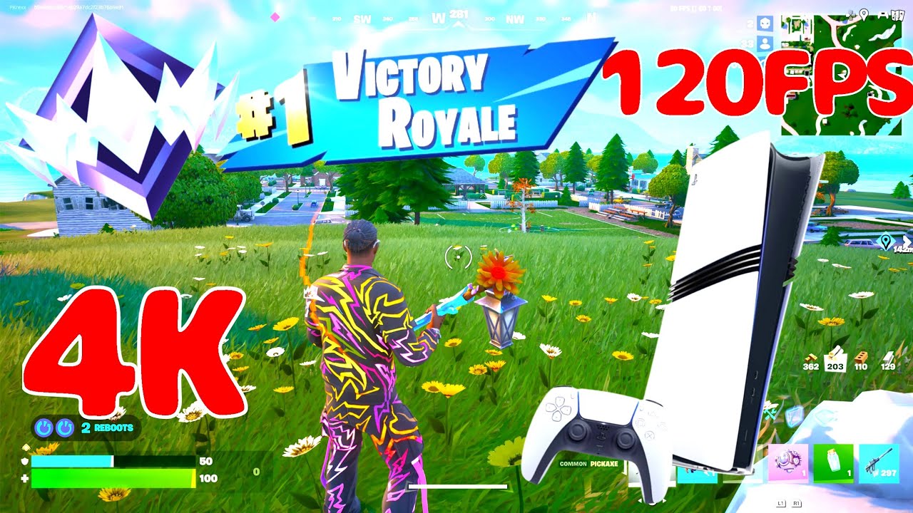 I'm The Future Best Controller Player | Gameplay Fortnite On Ps5 Slim (4K-120FPS).