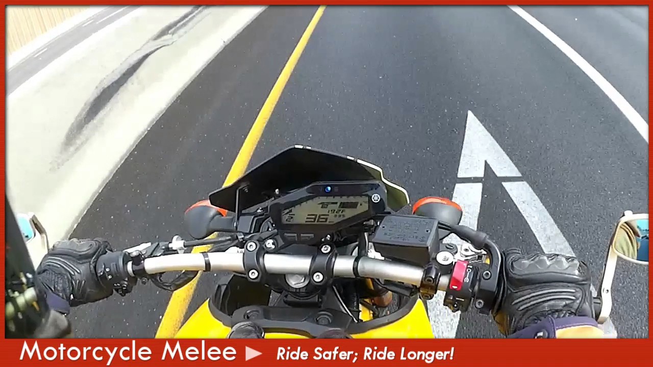 Motorcycle Crash or Safe Following Distance - You Decide