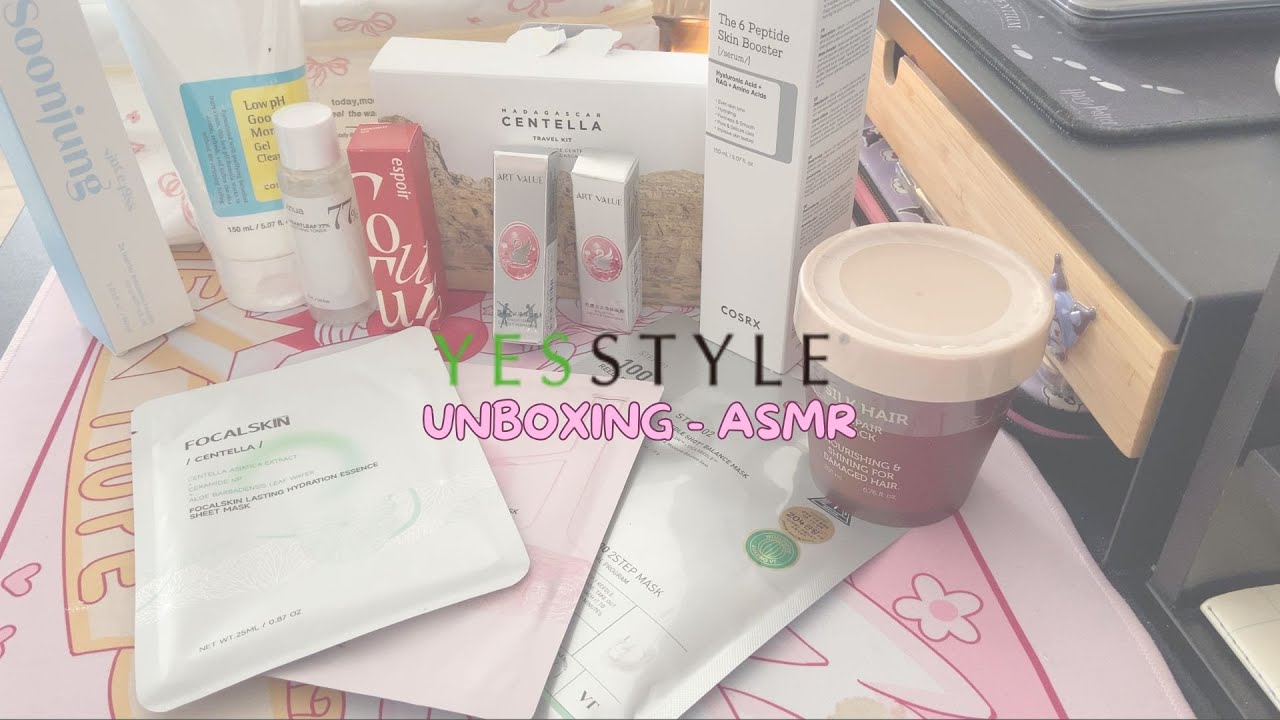 YESSTYLE UNBOXING ASMR
