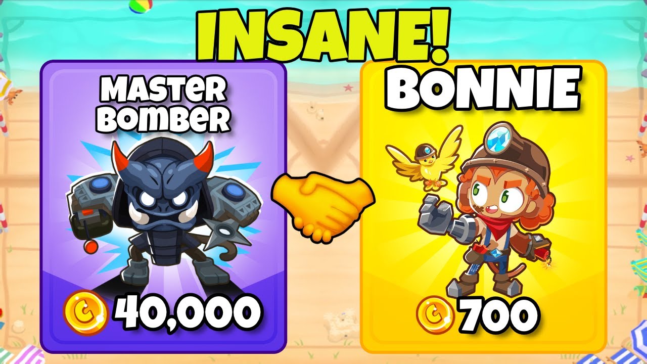 Ninja Monkey and Bonnie are *INSANELY* Good!? (Bloons TD Battles 2)