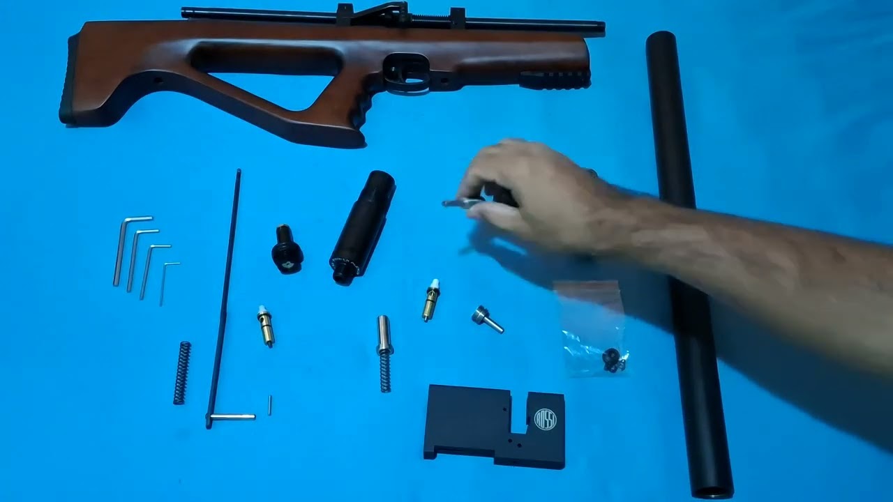 CUSTOMIZAÇÃO CARABINA PCP ROSSI R35 - PARTE 1