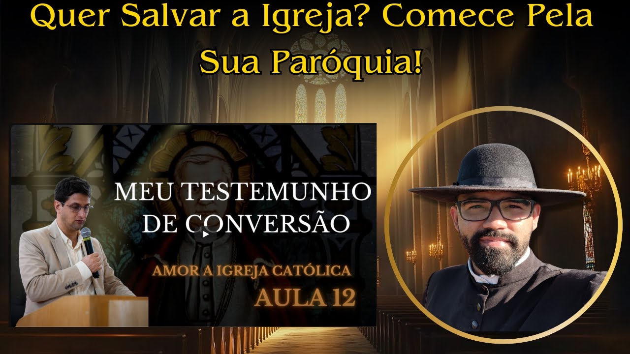Católicos, Voltem para a Paróquia! 🚨 O Perigo do Catolicismo Individualista e a Crise na Igreja!
