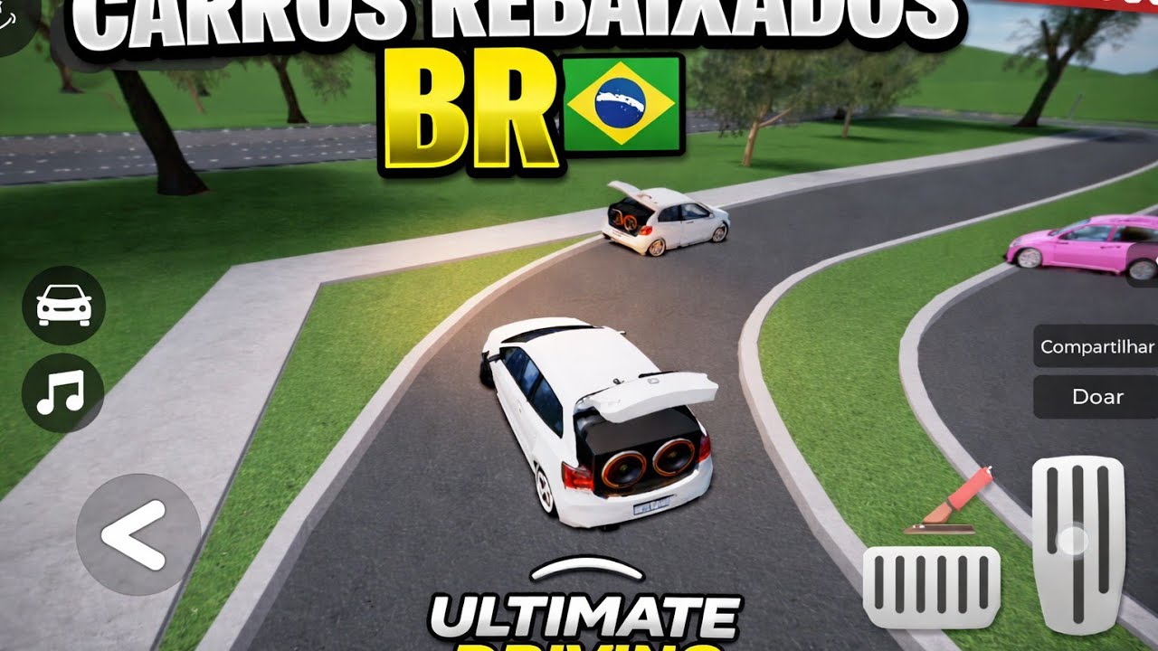 ROLÊ DE CARROS REBAIXADOS NO ROBLOX 🔥 | Ultimate Driving