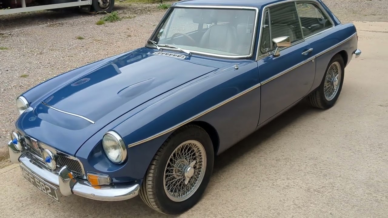 Ex University Motors supplied MG MGC GT triple SU's and power steering