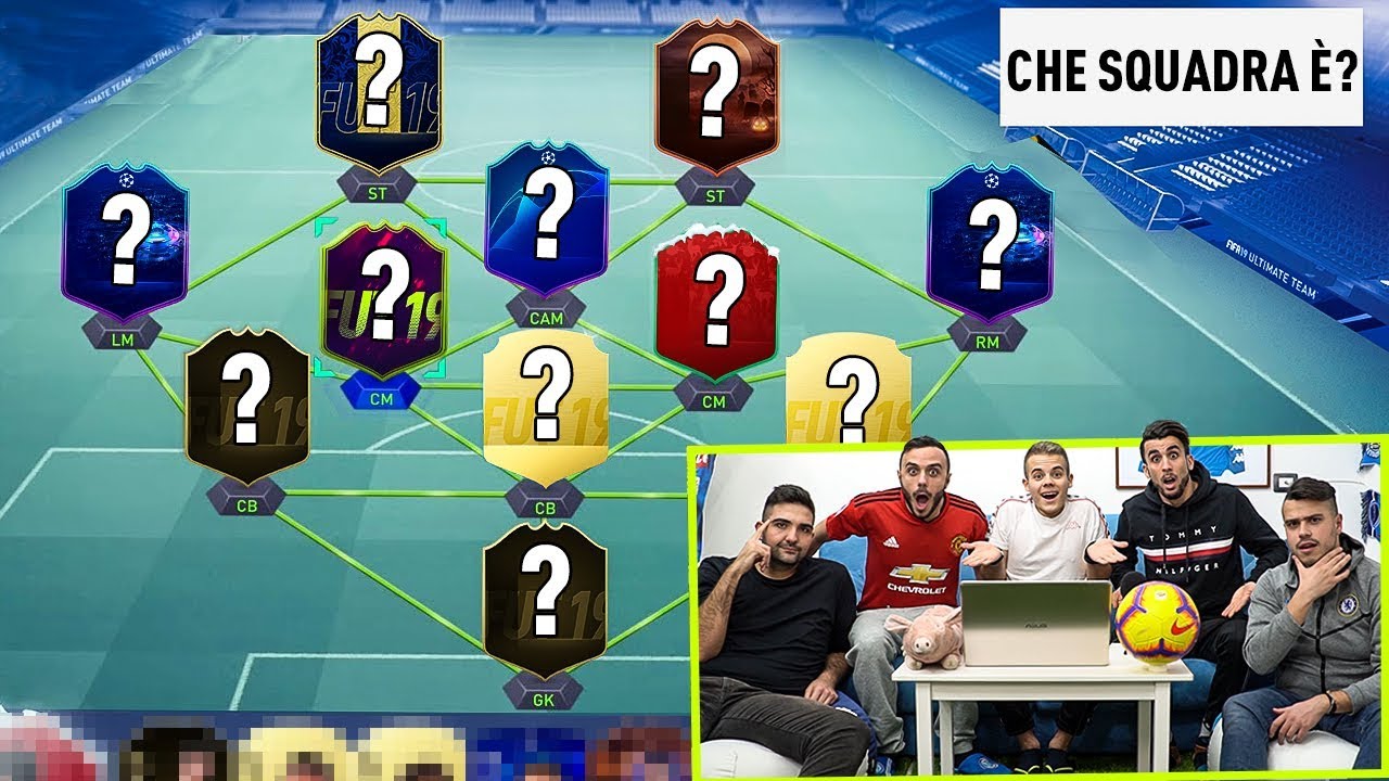 🤔 INDOVINA la SQUADRA da FIFA ULTIMATE TEAM!!! Quiz su FIFA 19