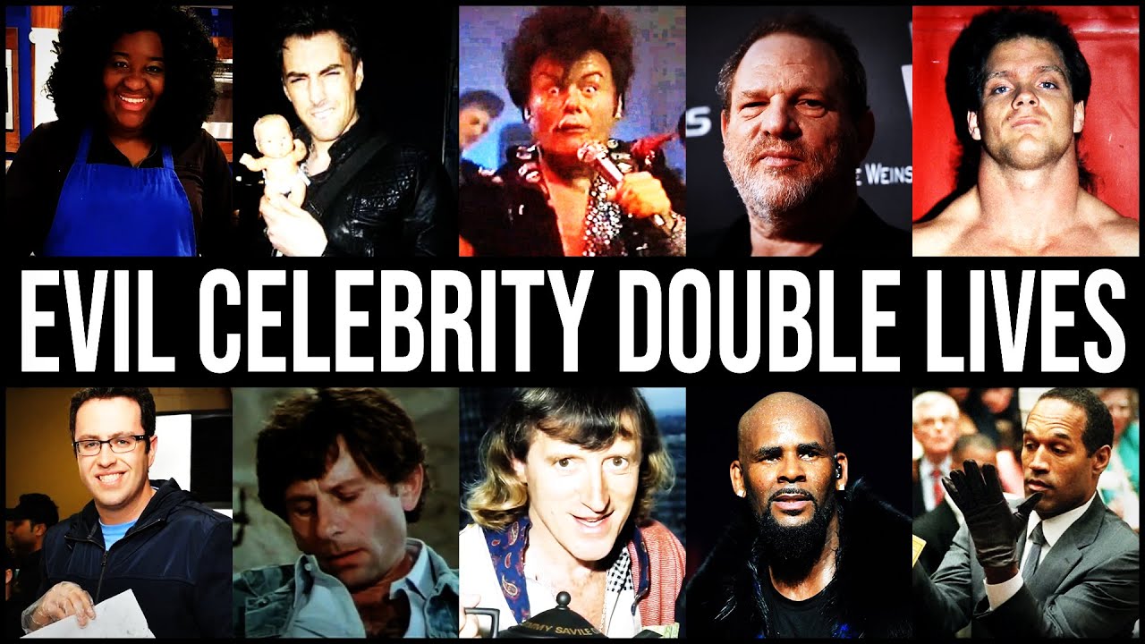The MOST EVIL CELEBRITIES Who Lived DOUBLE LIVES | Loved by Millions, Monsters in Secret