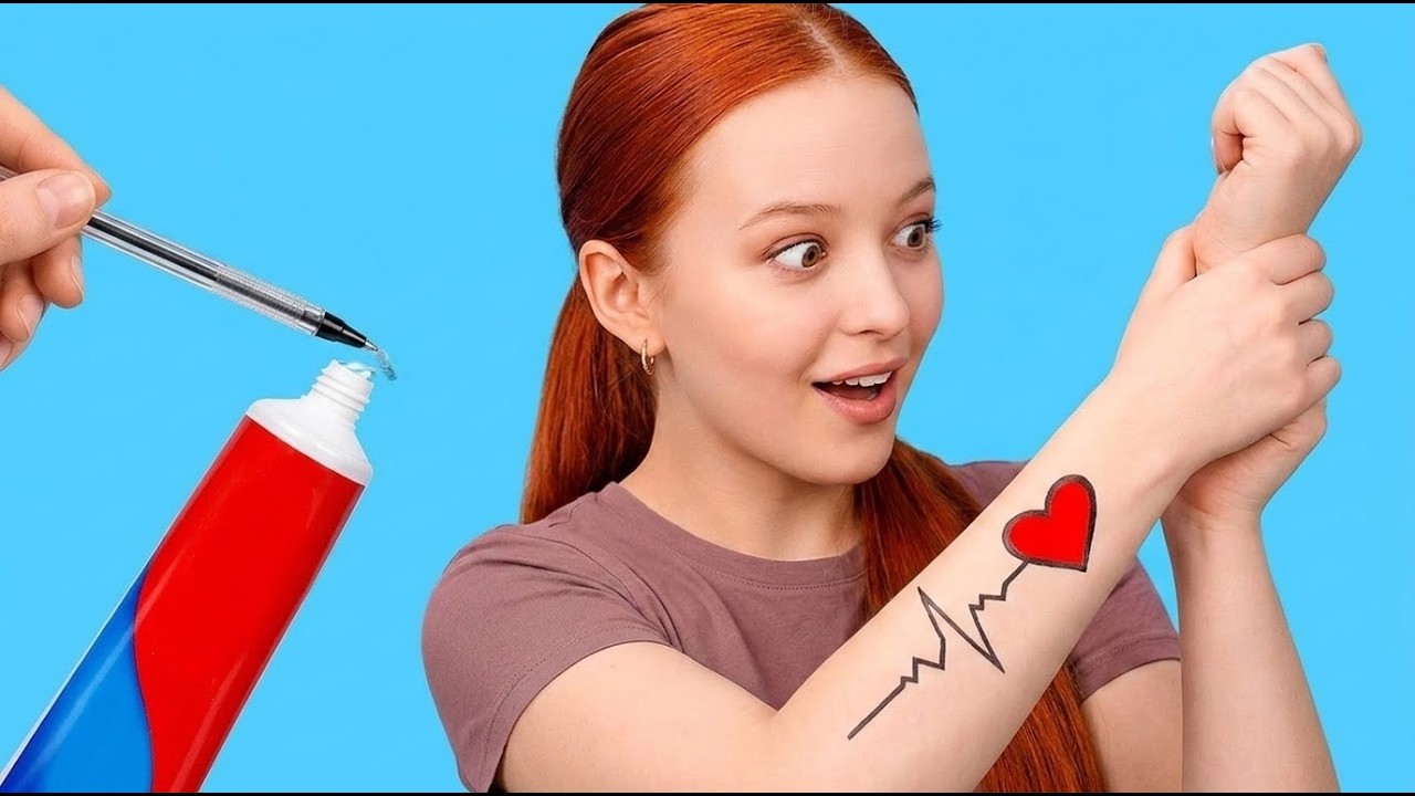 BEAUTY-HACKS DIE DICH ZUM STAR MACHEN! || Lustige Lifehacks für Mädchen von 123 GO! GOLD