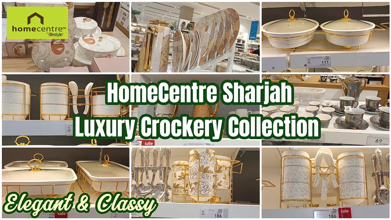 Home Centre Crockery Collection August 2025 | Affordable & Elegant Collection |HomeCentre Sharjah |