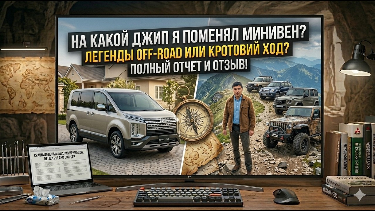 МИНИВЕН, на какой ДЖИП Я ПОМЕНЯЛ?