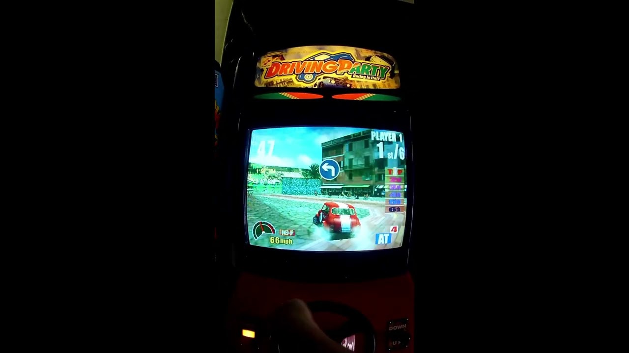 Konami Driving Party/ GTi Club 2 (Corso Italiano) Arcade Machine Gameplay