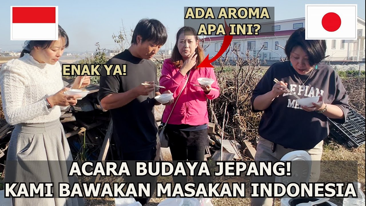 ORANG JEPANG PADA HEBOH PERTAMA KALI MAKAN MASAKAN INDONESIA