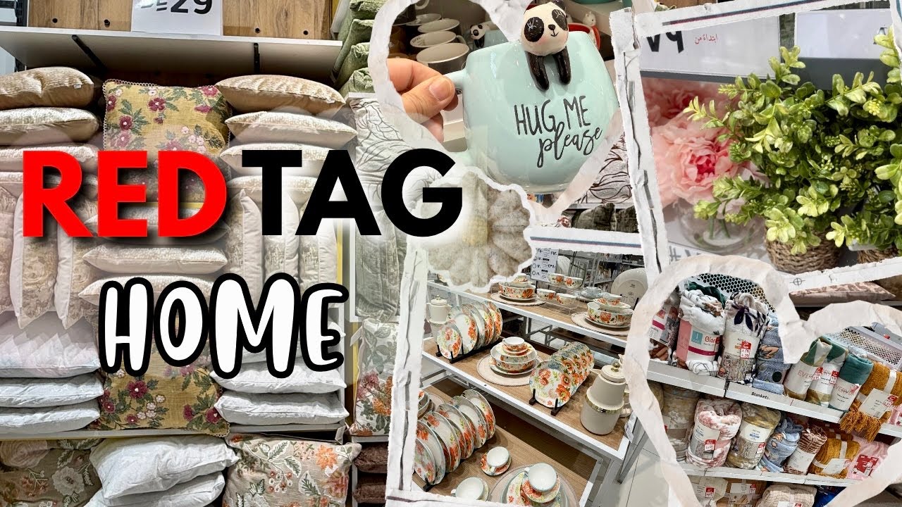 Red Tag 🏡 رد تاغ || Home D&eacute;cor, But Wow! || Found Something Special ✨|| Dammam 🇸🇦