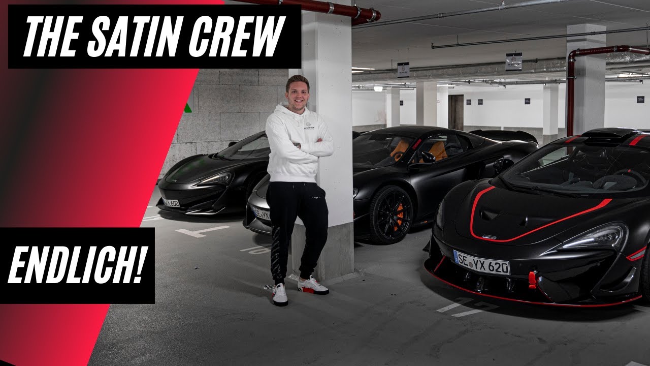 Unsere Autos sind angekommen 🏁! The Satin Crew!