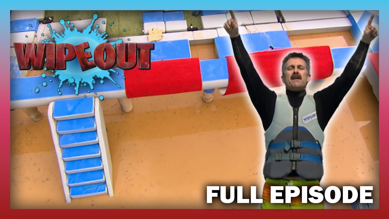 This Dad Makes Sure To Keep Things G-Rated | Full Episode | Wipeout USA | S2 E27