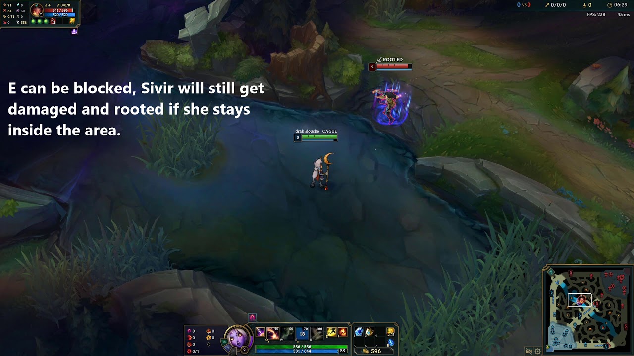 All Soraka abilities interactions with Sivir spellshield / League of Legends