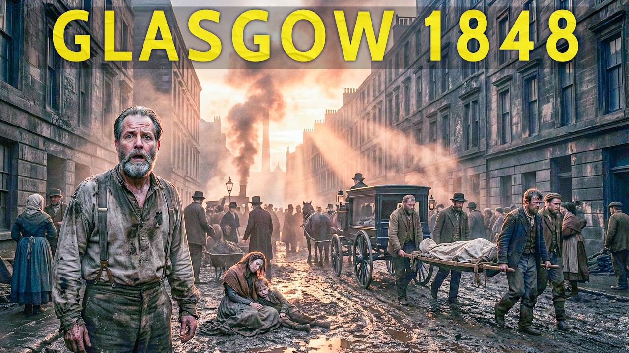 Walking Through Glasgow 1848: The Deadly Cholera Wynds (AI Reconstruction)