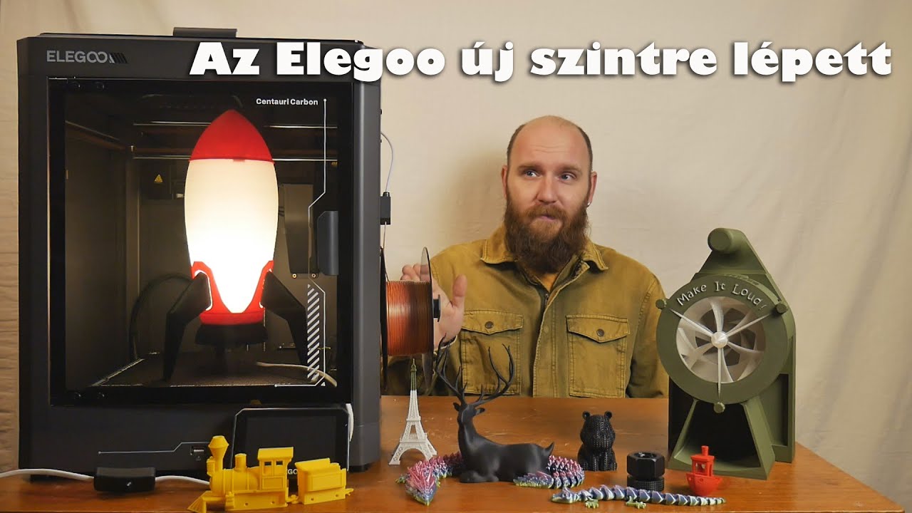 Az Elegoo új szintre lépett | ELEGOO Centauri Carbon ◆ Eszközteszt