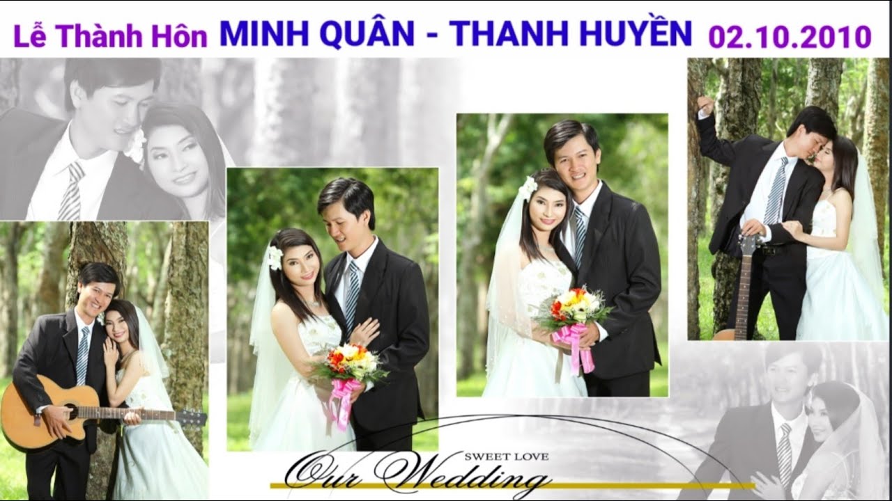 #231 Lễ Th&agrave;nh H&ocirc;n của ba mẹ KunKanKin 02.10.2010 | Minh Qu&acirc;n - Thanh Huyền's wedding, up kỷ niệm
